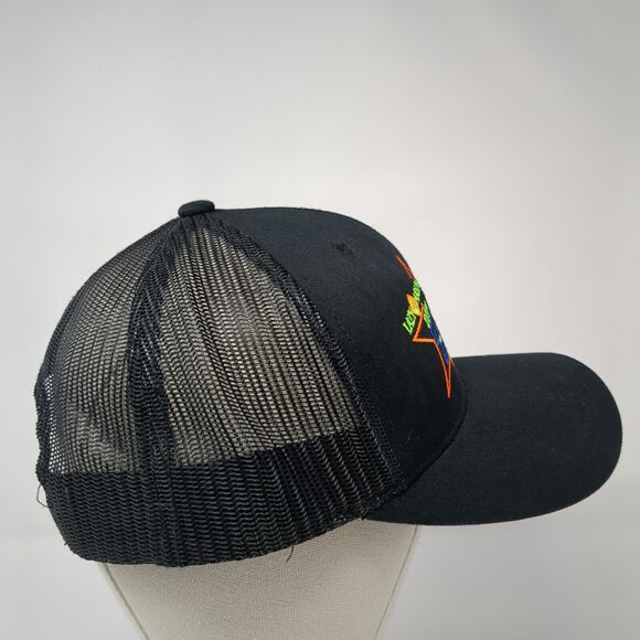 Lazy Arena 2019 Cinch Timed Event Championship Snapback Trucker Hat Black OS - Picture 4 of 9